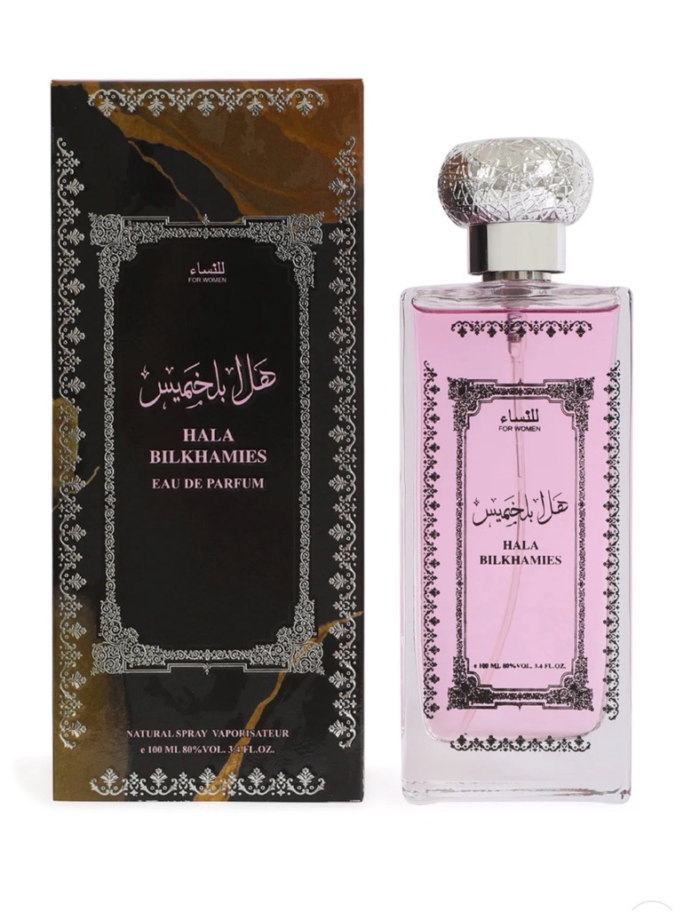 Hala Bilkhamies Pink Spray Perfume Eau De Parfum For Women 100ml34 FlOz Hala Bilkhamies Pink Spray Perfume Eau De Parfum For Women 100ml34 FlOz